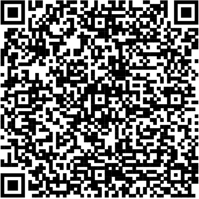 Stadtteilerkundung Britz ein schwarzer und weißer qr code auf weißem hintergrund. der qr code besteht aus zahlreichen kleinen quadratischen mustern und soll mit einem mobilen gerät oder einem qr code reader gescannt werden.