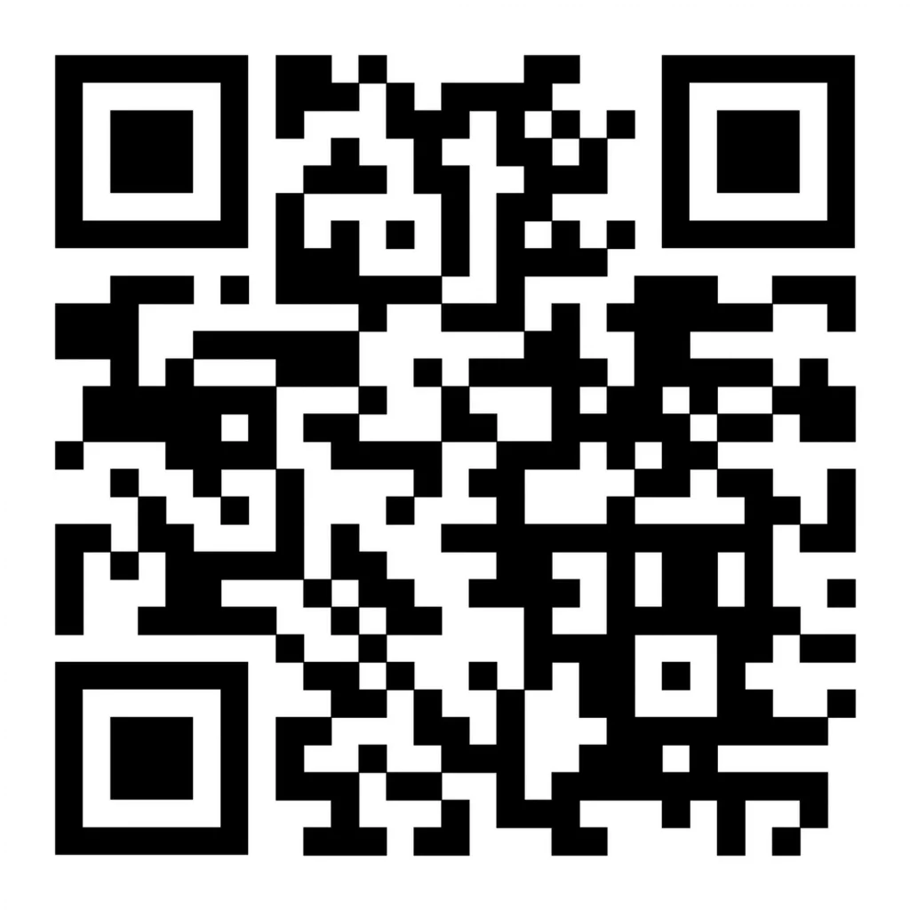 Förderverein ein schwarzer und weißer qr code auf weißem hintergrund. der qr code besteht aus quadratischen pixeln, die in einem bestimmten muster angeordnet sind, und ist so konzipiert, dass er mit einem mobilen gerät gescannt werden kann, um auf informationen oder eine website zuzugreifen.